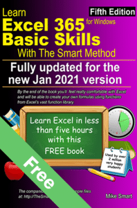 free excel tutorial book cover